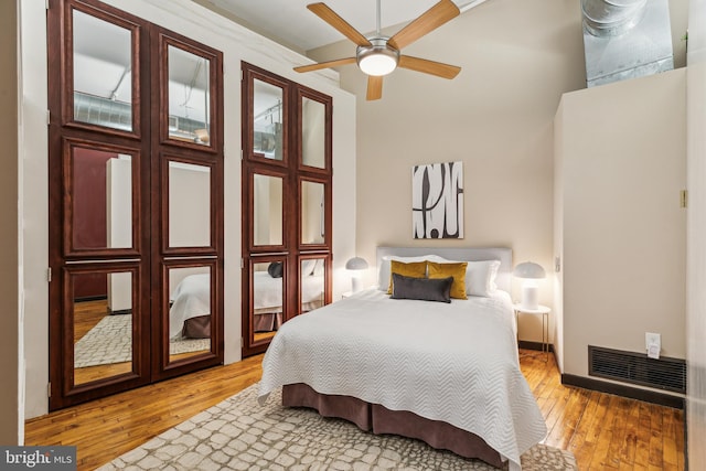 428 N 13th St Unit 3G, Philadelphia, PA 19123 - bedroom with wood finished floors