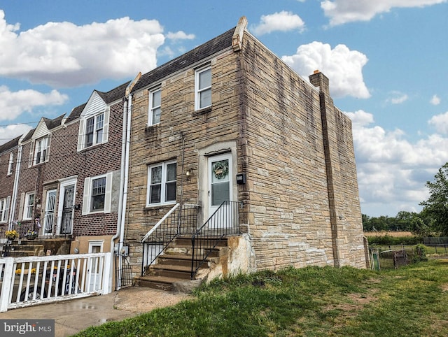 1102 S Merrimac Rd, Camden, NJ 08104 - view of front of property featuring stone siding