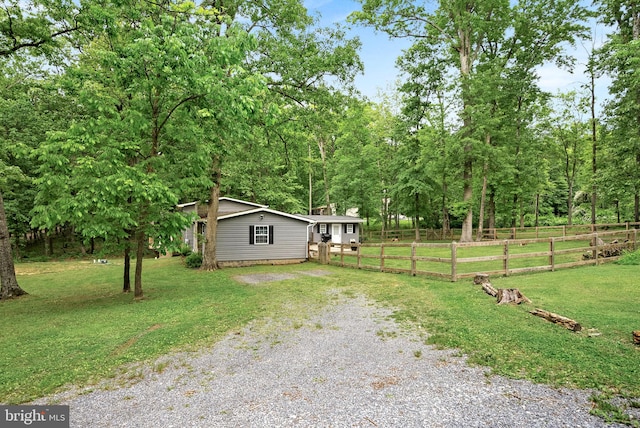 83 Ridge Crest Dr, Harpers Ferry, WV 25425 - view of yard featuring driveway