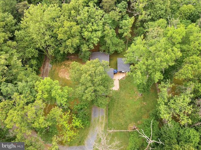 83 Ridge Crest Dr, Harpers Ferry, WV 25425 - aerial view of property and surrounding area with a forest