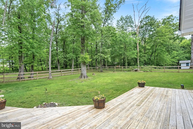 83 Ridge Crest Dr, Harpers Ferry, WV 25425 - view of wooden deck