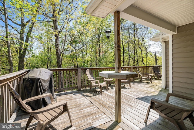 392 Passage Ln, Mc Gaheysville, VA 22840 - deck with outdoor dining space