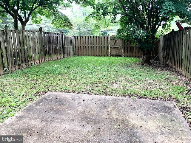 9118 Bobwhite Cir, Gaithersburg, MD 20879 - view of yard with a patio area