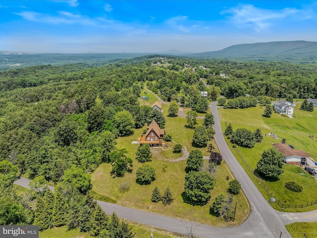 3906 Highland Ridge Rd, Berkeley Springs, WV 25411 - aerial view of a forest