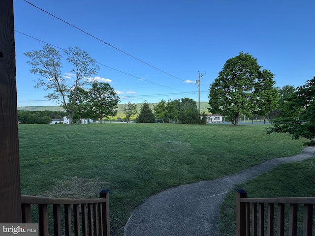 3906 Highland Ridge Rd, Berkeley Springs, WV 25411 - view of green lawn