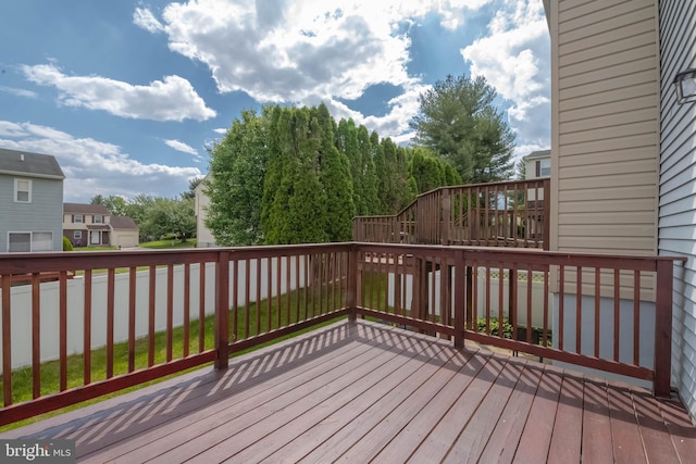 17 Powhurst Ct, Nottingham, MD 21236 - view of wooden terrace