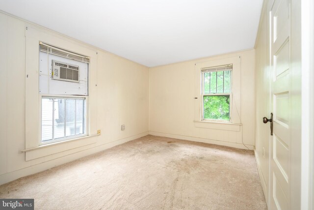 109 Chew Ave W, Saint Michaels, MD 21663 - unfurnished room with light colored carpet and a wall mounted AC