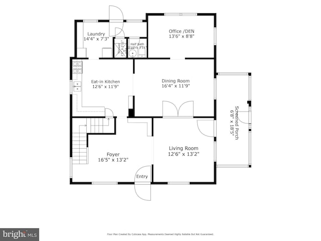 109 Chew Ave W, Saint Michaels, MD 21663 - floor plan / room layout
