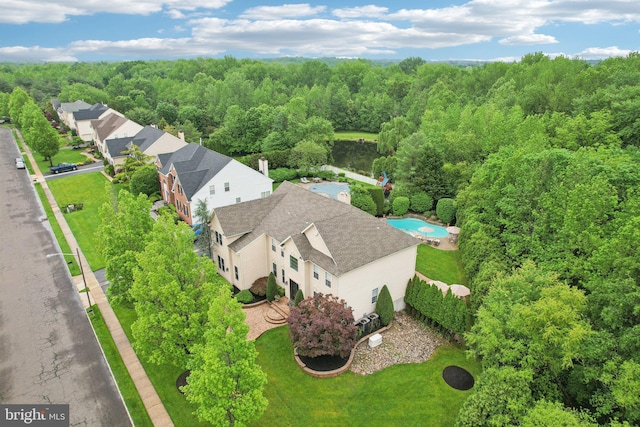 13 Lenape Ct, Mount Laurel, NJ 08054 - bird's eye view of a forest