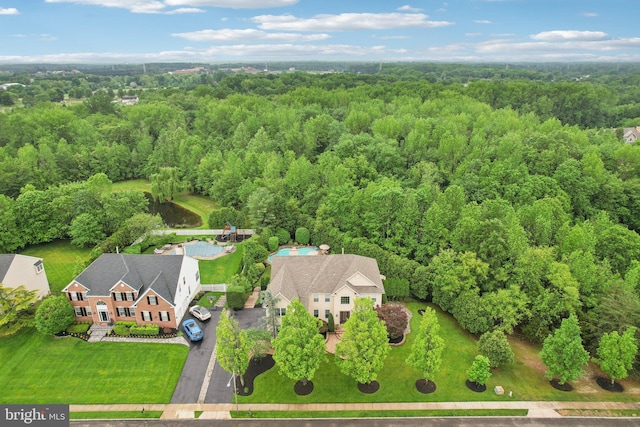 13 Lenape Ct, Mount Laurel, NJ 08054 - bird's eye view of a forest