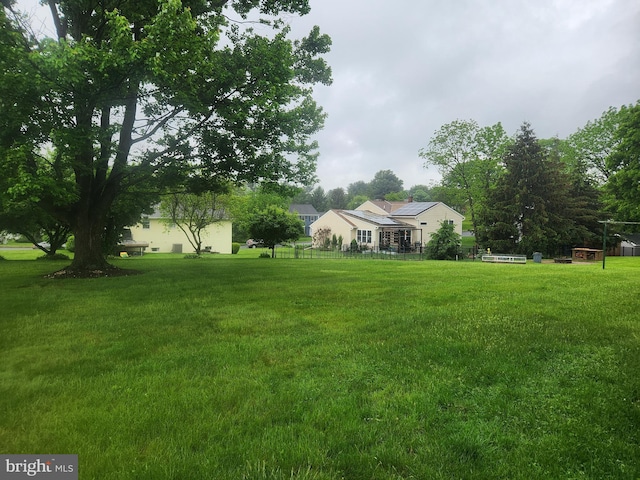 view of yard