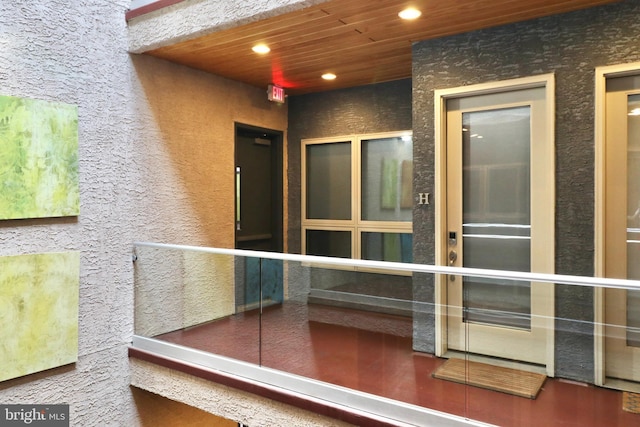 view of hallway
