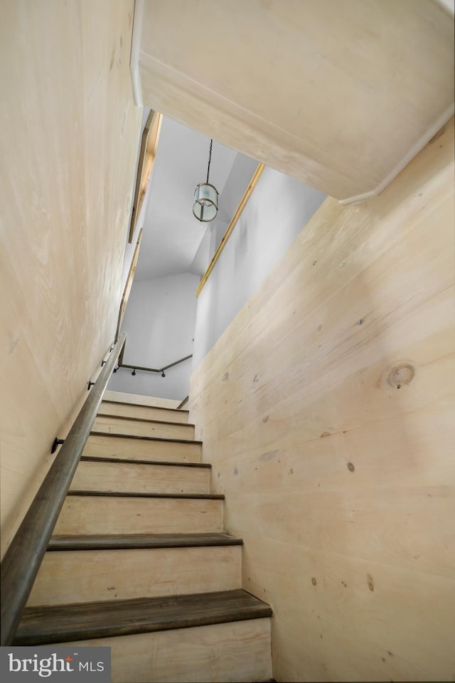 view of stairs