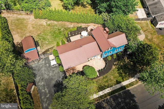 drone / aerial view