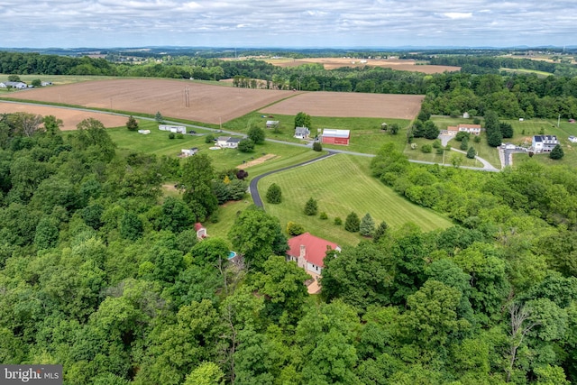 12451 High Point Rd, Felton, PA 17322 - aerial view of property's location with rural landscape and extensive farmland