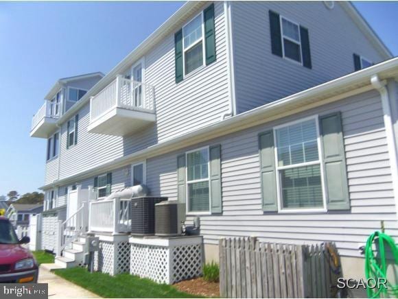 38802 Tyler Ave, Selbyville, DE 19975 - view of side of property with a balcony