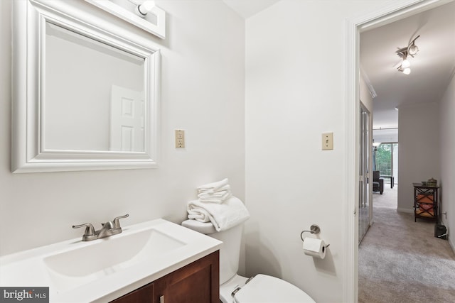 614 Sligo Ave Unit 504, Silver Spring, MD 20910 - bathroom featuring vanity and toilet