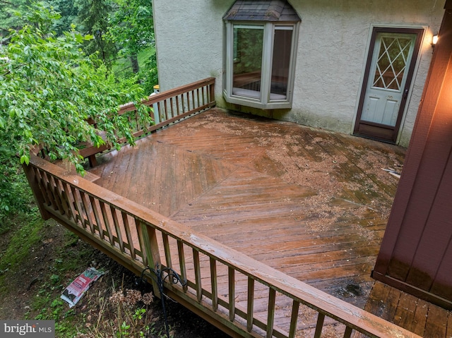 view of deck
