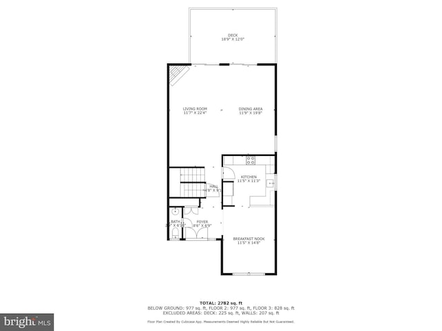 2307 Bright Leaf Way, Baltimore, MD 21209 - property floor plan