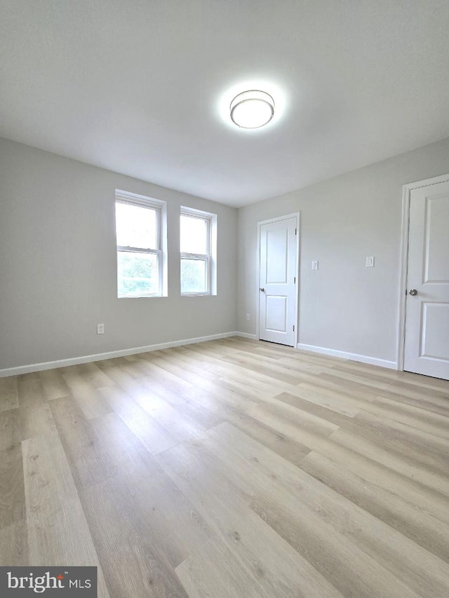 1937 Mayland St, Philadelphia, PA 19138 - empty room featuring light wood-style floors and baseboards
