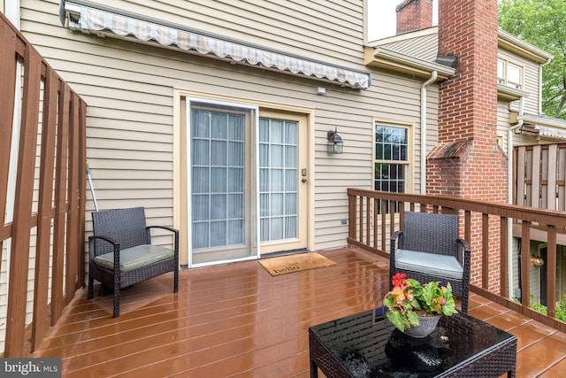 view of deck