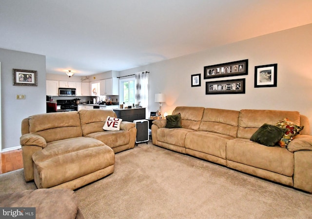 view of living room