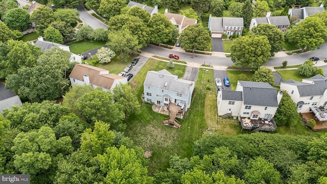 16110 Amethyst Ln, Bowie, MD 20716 - aerial perspective of suburban area