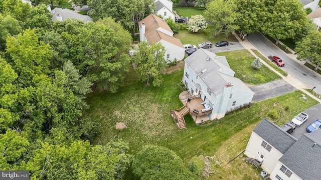 16110 Amethyst Ln, Bowie, MD 20716 - aerial perspective of suburban area