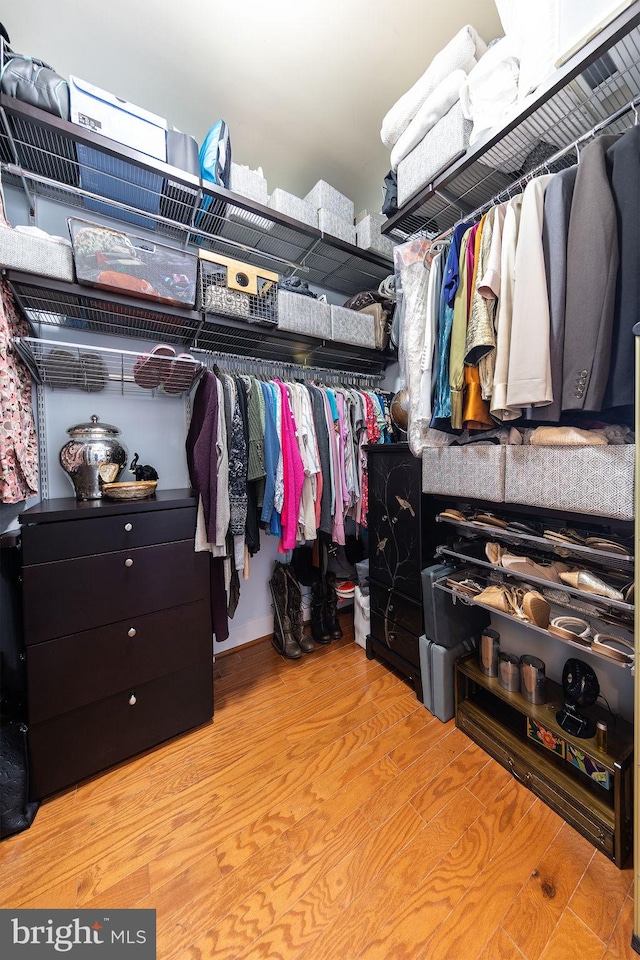 12800 Libertys Delight Dr Unit 403, Bowie, MD 20720 - spacious closet featuring wood finished floors