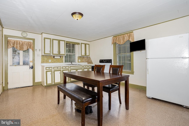 320 E Front St, Lewisberry, PA 17339 - dining room featuring light floors and baseboards