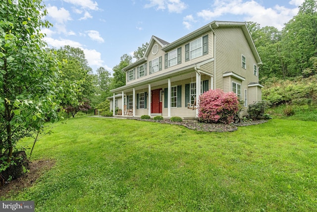 1070 George Brown Rd, Millerstown, PA 17062 - colonial inspired home with covered porch and a front yard
