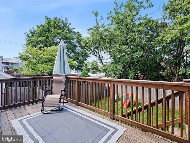 1503 W Tenth St, Wilmington, DE 19806 - view of deck