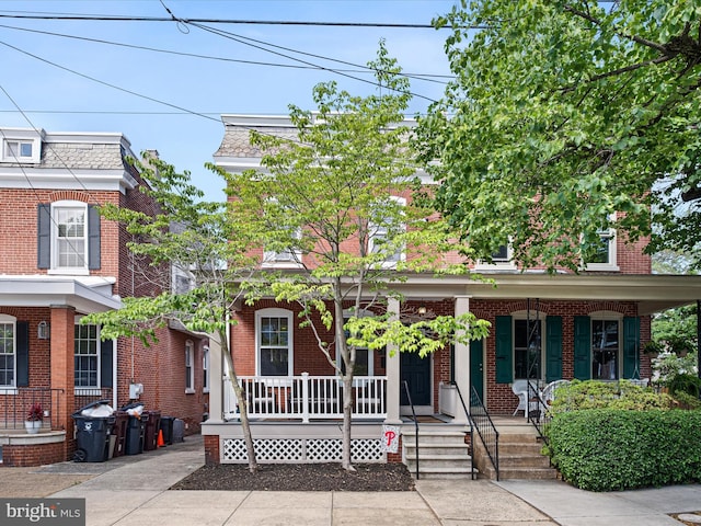 1503 W Tenth St, Wilmington, DE 19806 - view of front of property featuring a porch and brick siding