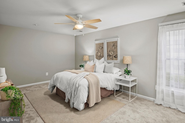 2021 Rudy Serra Dr Unit 1D, Eldersburg, MD 21784 - carpeted bedroom with a ceiling fan and baseboards