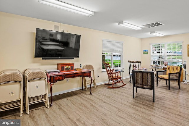 2021 Rudy Serra Dr Unit 1D, Eldersburg, MD 21784 - dining room with light wood-style floors and baseboards