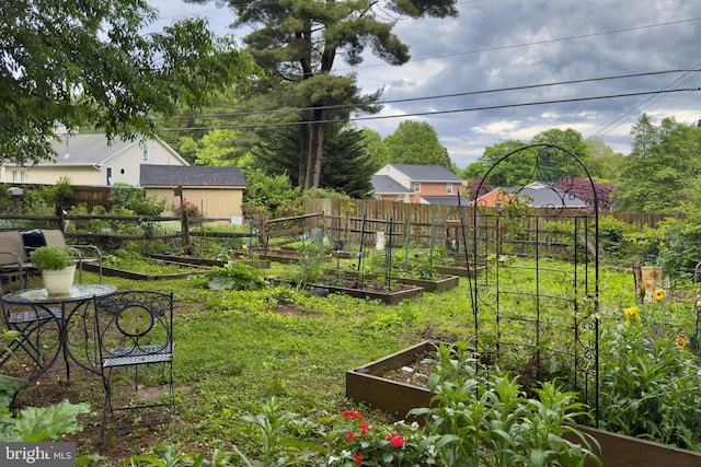 2021 Rudy Serra Dr Unit 1D, Eldersburg, MD 21784 - view of yard featuring a garden