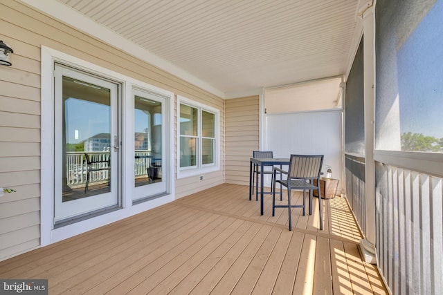 202 Muir St Unit 202, Cambridge, MD 21613 - deck featuring outdoor dining space