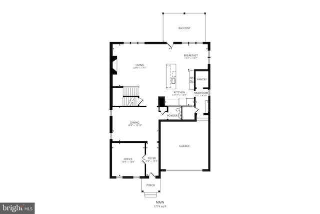 6501 Clubhouse Dr, Laurel, MD 20708 - home floor plan