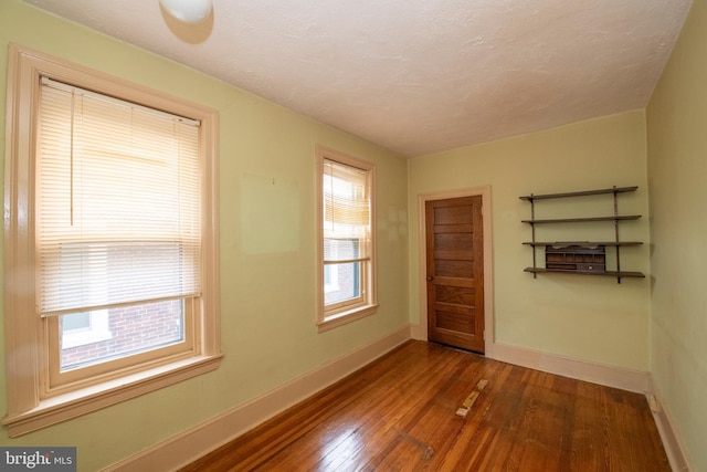 3632 Midvale Ave, Philadelphia, PA 19129 - spare room with hardwood / wood-style floors, plenty of natural light, and baseboards