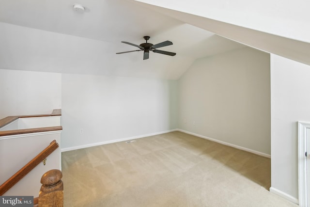 44007 Kitts Hill Ter, Ashburn, VA 20147 - bonus room featuring carpet floors, lofted ceiling, and ceiling fan