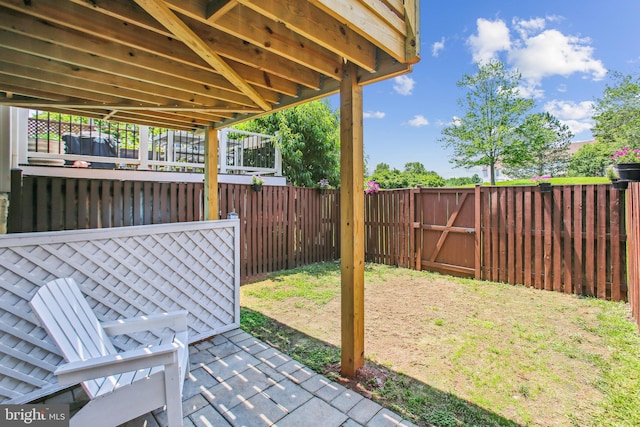 44007 Kitts Hill Ter, Ashburn, VA 20147 - view of fenced backyard