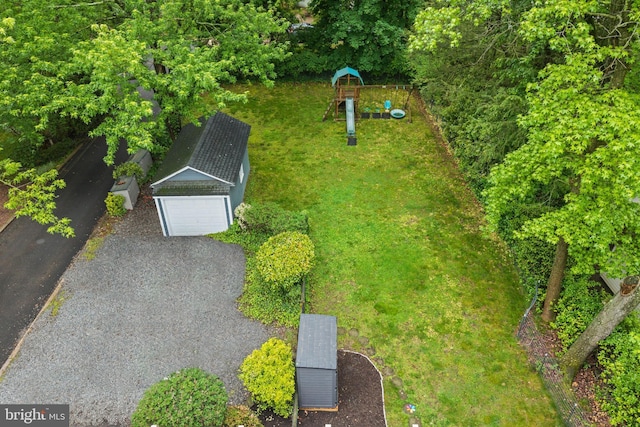 614 Maple Ave, Haddonfield, NJ 08033 - drone / aerial view