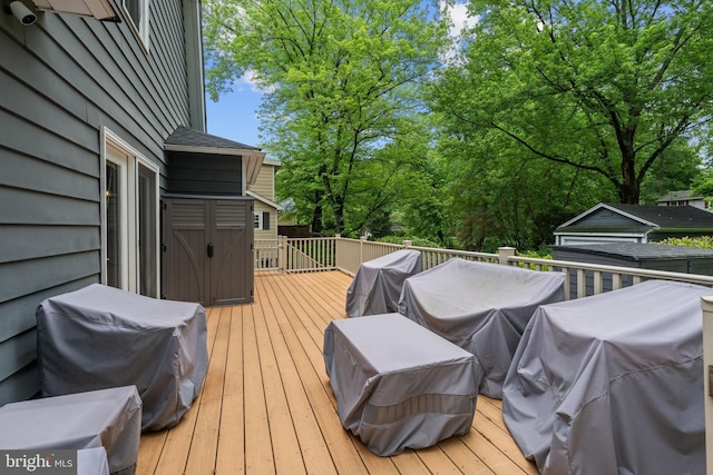 614 Maple Ave, Haddonfield, NJ 08033 - deck with area for grilling