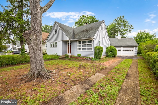 364 Driscoll Ave, Woodbury, NJ 08096 - view of front of property with a garage and roof with shingles