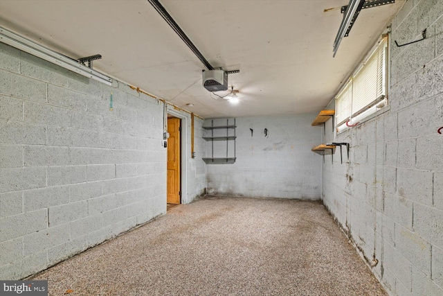 129 Henry Rd, Enola, PA 17025 - below grade area with concrete block wall and carpet floors