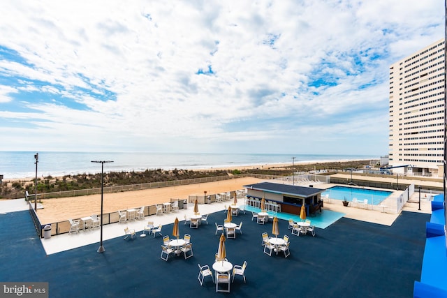 10900 Coastal Hwy Unit 209, Ocean City, MD 21842 - view of swimming pool featuring a water view