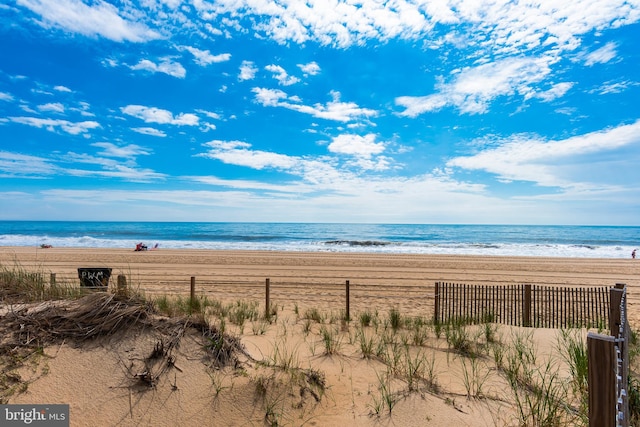 10900 Coastal Hwy Unit 209, Ocean City, MD 21842 - water view with fence and local beach
