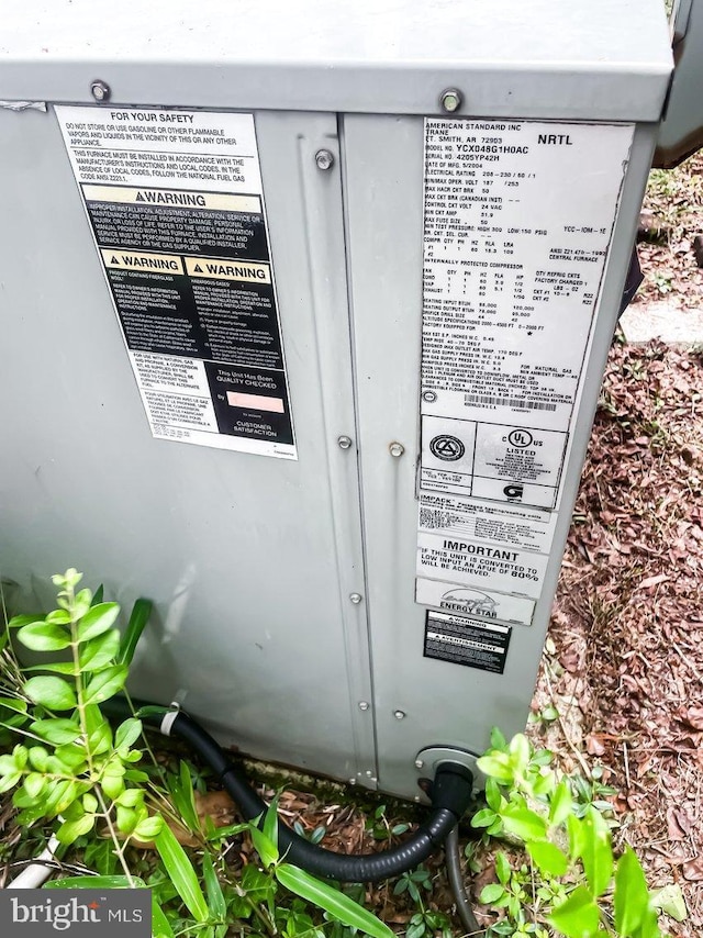 22446E Depot St, Newsoms, VA 23874 - exterior view of central air condition unit