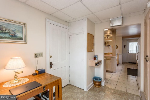 121 S Central St, Broadway, VA 22815 - office space featuring a drop ceiling and baseboards