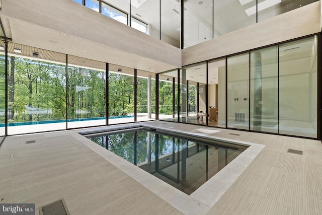 view of indoor pool